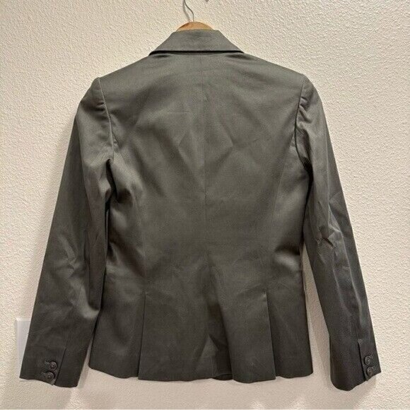 alice & olivia towork blazer gray size small - Picture 2 of 8